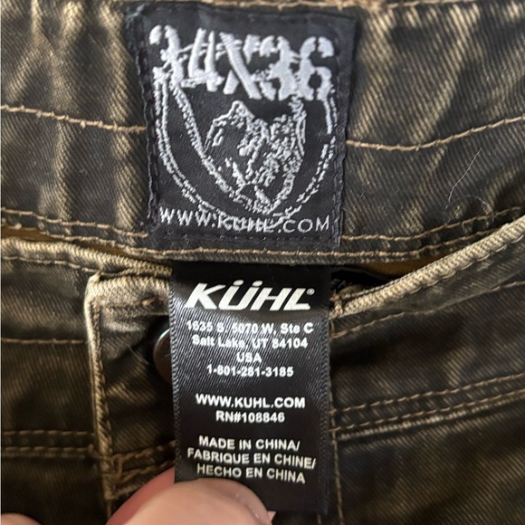 Kuhl Black Slim Jeans with Vintage Look - Picture 6 of 12